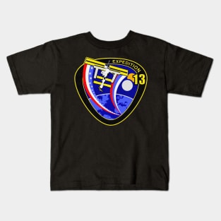 Black Panther Art - NASA Space Badge 73 Kids T-Shirt